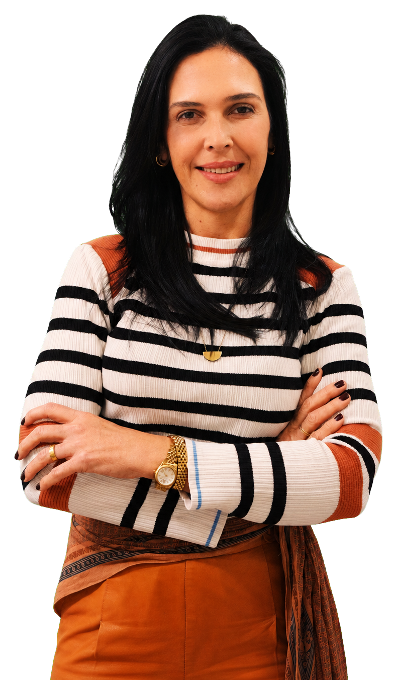 Dra. Nathalia Grossi em seu consultório no Rio de Janeiro